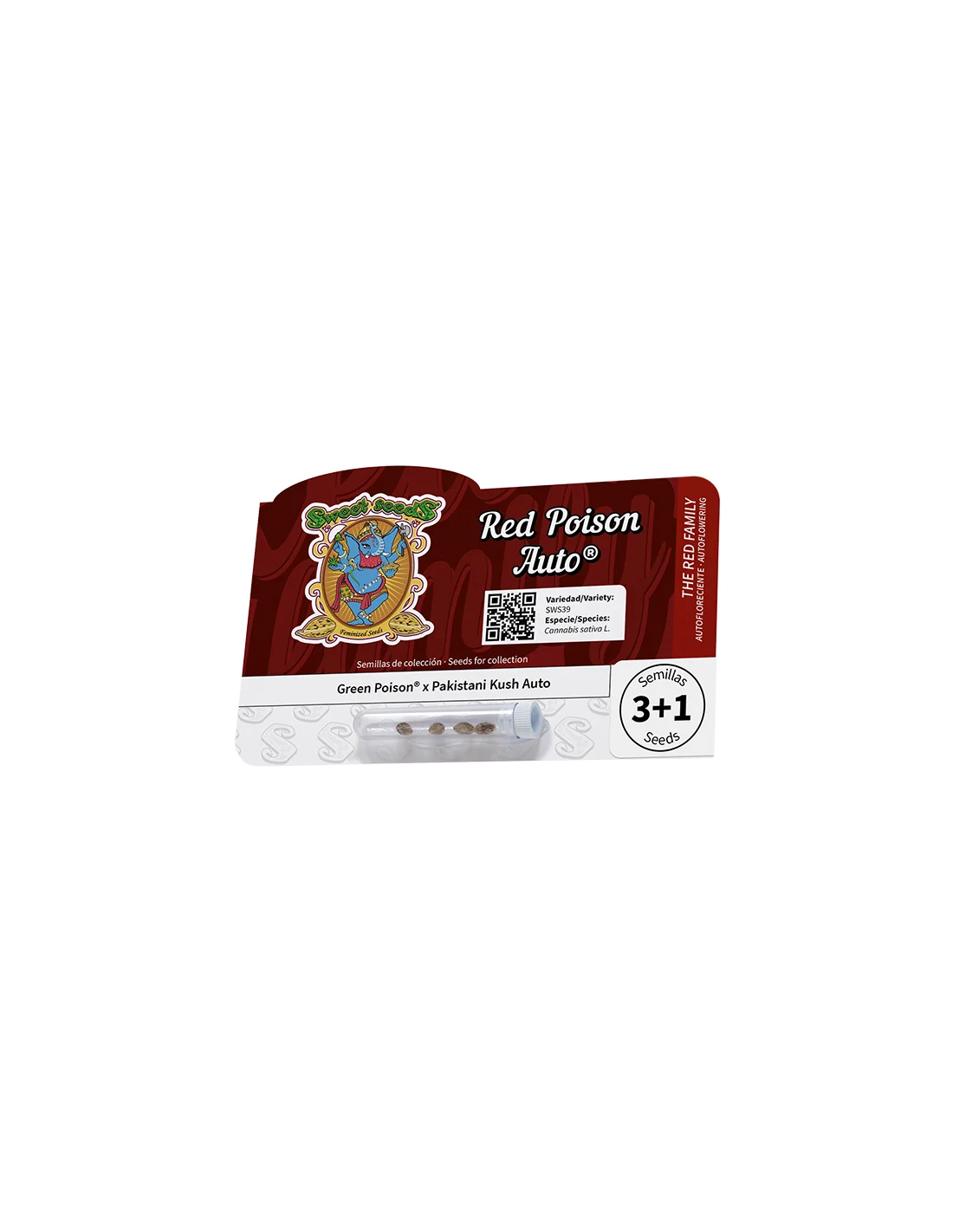 Red Poison Auto – Sweet Seeds – Autoflowering