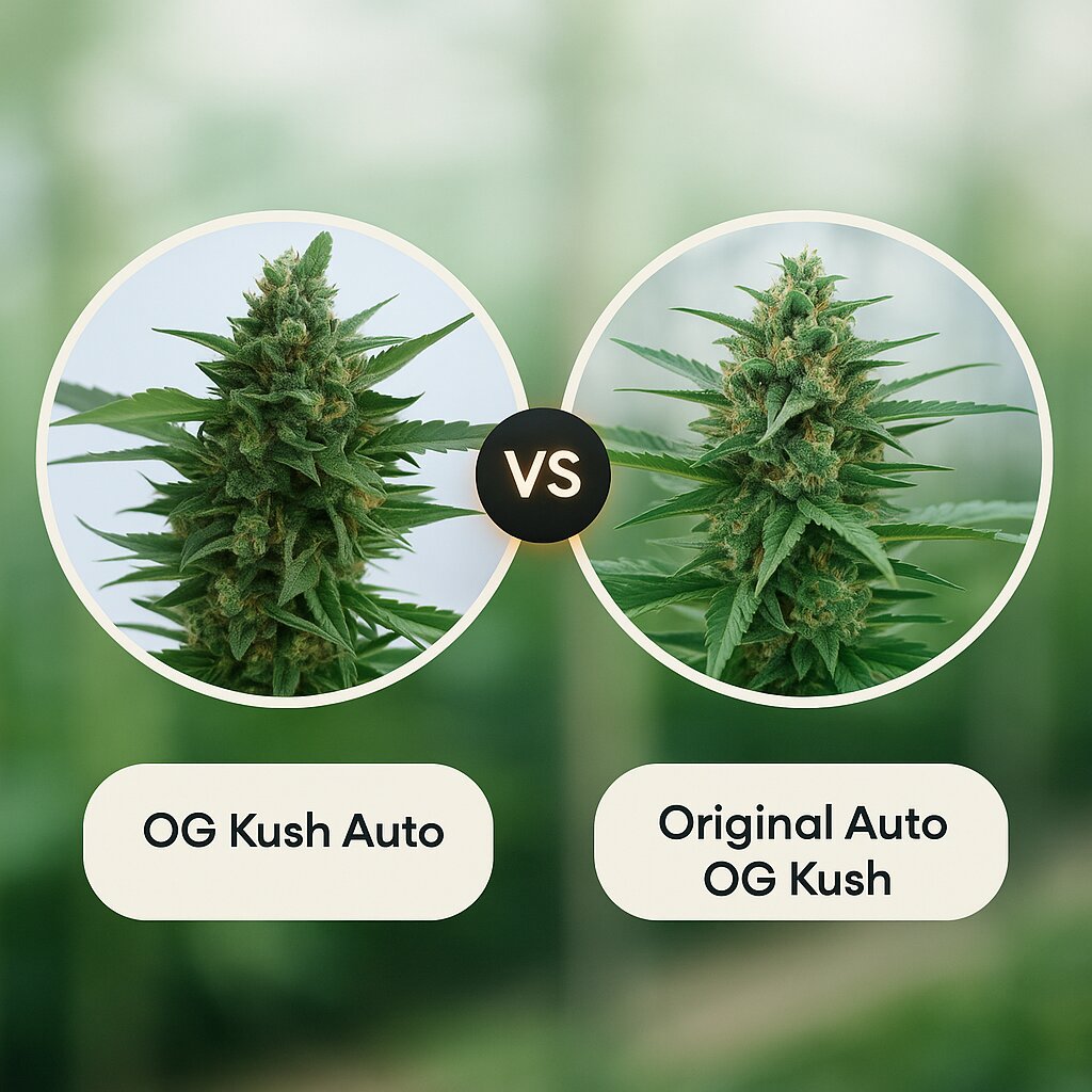 OG Kush Auto (Dr Krippling) vs Original Auto OG Kush (FastBuds) Cannabissamenvergleich