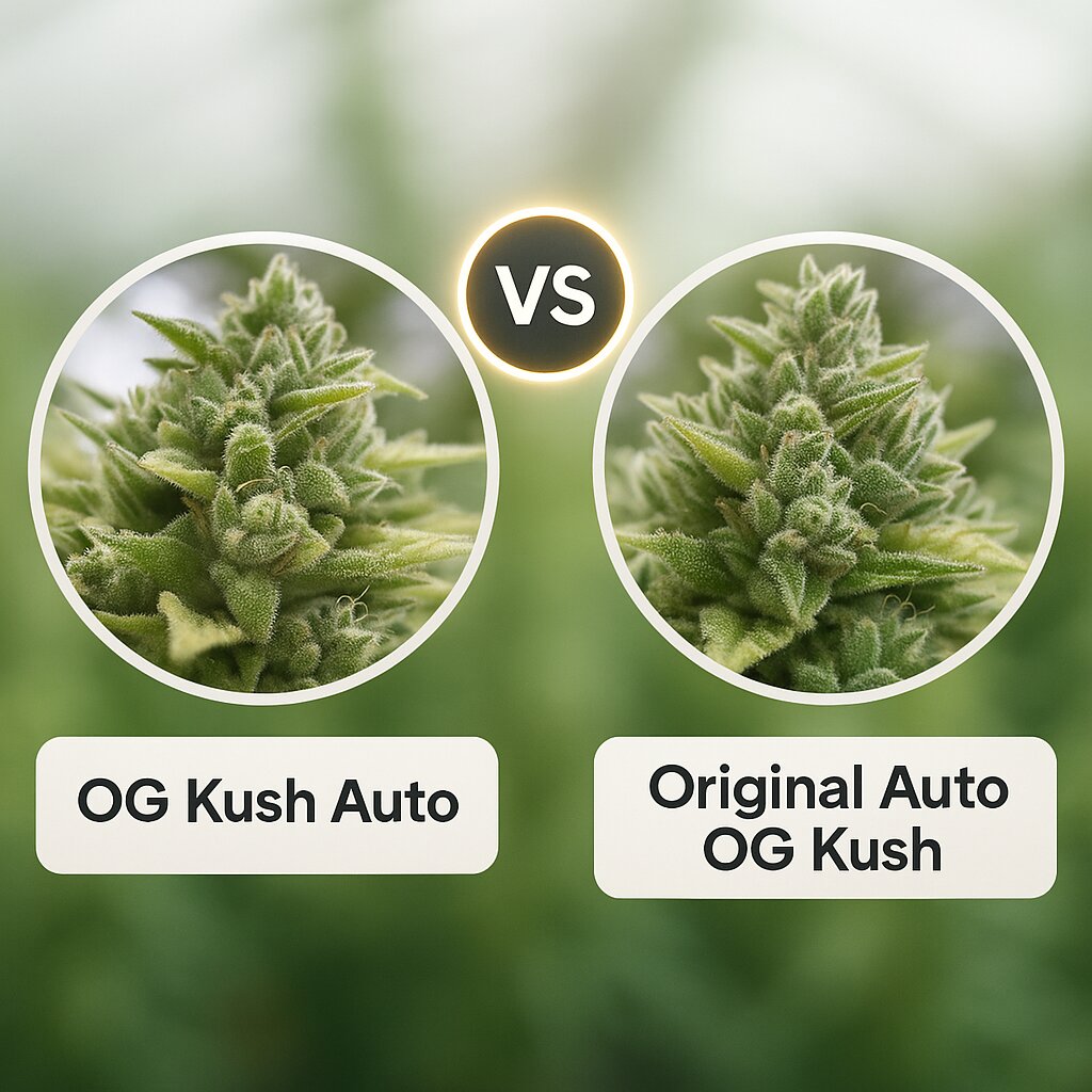 OG Kush Auto (Humboldt Seed Organization) vs Original Auto OG Kush (FastBuds) Cannabissamen Vergleich