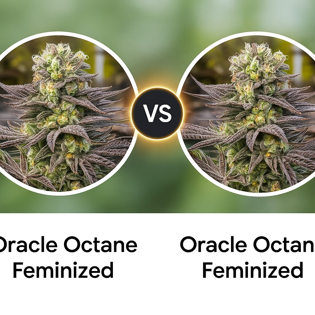 Oracle Octane (Anesia Seeds) vs Oracle Octane (Anesia Seeds) Vergleich von Cannabissamen