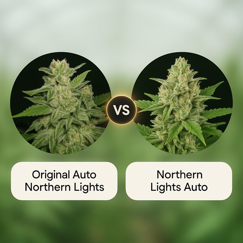 Original Auto Northern Lights (FastBuds) vs Northern Lights Auto (G13 Labs) Vergleich von Cannabissamen