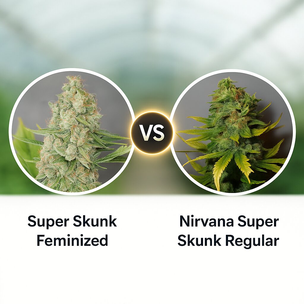 Super Skunk (G13 Labs) vs Nirvana Super Skunk (Nirvana Seeds) Cannabissamen Vergleich