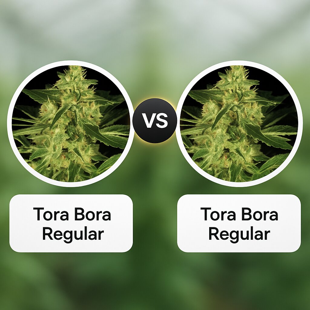 Tora Bora (Reserva Privada) vs Tora Bora (Reserva Privada) Vergleich von Cannabissamen