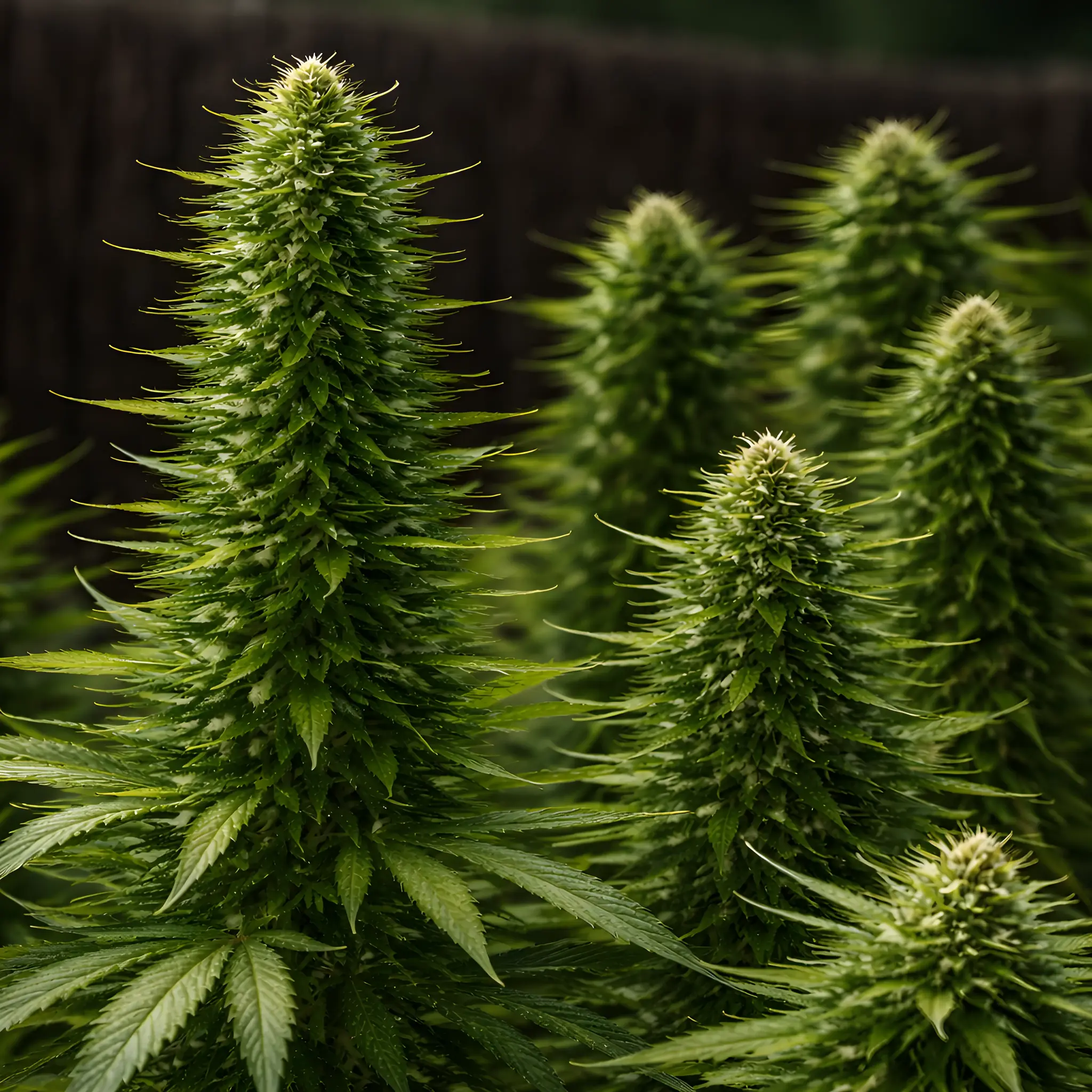 Nahaufnahme einer Cannabispflanze als Homepage-Banner für Hanfsamen